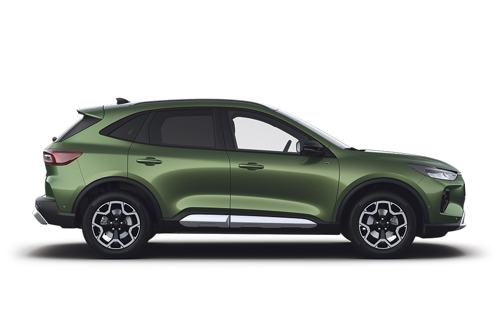 Un Ford Kuga Full Hybrid vert.
