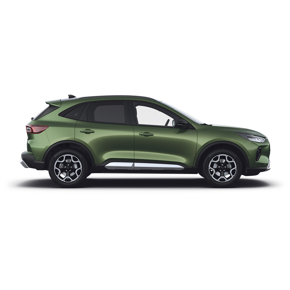 Un Ford Kuga Full Hybrid vert.