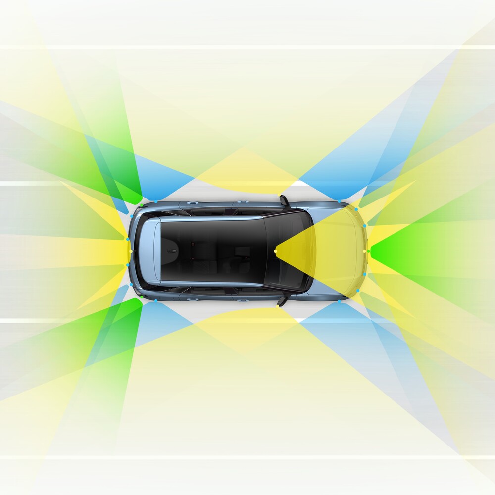 Fonctions d’aide à la conduite Ford Explorer®.